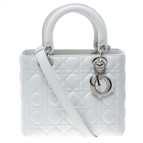 dior handbag white|christian dior handbag white.